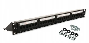 Getfort PATCH PANEL UTP CAT.6 24 PORTY PGF-6UTP24-B4 - Akcesoria do szaf serwerowych - miniaturka - grafika 2