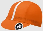 Pozostała odzież dla rowerzystów - Assos Czapeczka kolarska CAP Droid Orange - miniaturka - grafika 1
