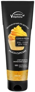 ENERGY OF VITAMINS ENERGY OF VITAMINS Peeling-żel do ciała Peach Cupcake 240ml - Peelingi do ciała ENERGY OF VITAMINS ENERGY OF VITAMINS Peeling-żel do ciała Peach Cupcake 240ml - Peelingi do ciała - miniaturka - grafika 1