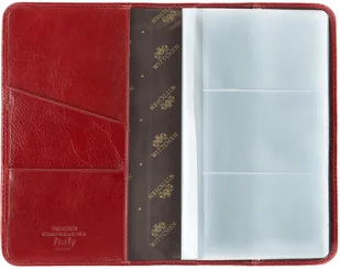 Wittchen 21-5-016-3 Wizytownik czerwony - Wizytowniki - miniaturka - grafika 4