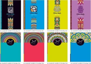 Fresh Notatnik ozdobny B6/120K gładki usztywniany FRESH - Artykuły biurowe - miniaturka - grafika 3