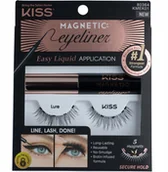 Sztuczne rzęsy i akcesoria - Kiss Magnetic Eyeliner Lure rzęsy magnetyczne - miniaturka - grafika 1