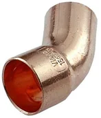 Rury - Kolano Miedziane Nyplowe 22/45, Łuk - miniaturka - grafika 1