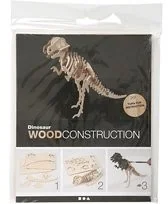 Creativ Company A S Puzzle 3D drewniane, tyranozaur - Decoupage - miniaturka - grafika 2