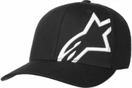 Czapki i chusty sportowe męskie - Czapka Corp Shift 2 Curved Flex by alpinestars, czarno-biały, XXL (62-63 cm) - miniaturka - grafika 1