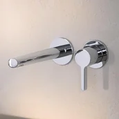 Baterie umywalkowe - Keuco Edition 400 chrom 51516010202 - miniaturka - grafika 1