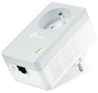 Zasilacze do urządzeń sieciowych - TP-Link TP-LINK CPL-adapter, zintegrowane gniazdko, biały TL-PA4015P - miniaturka - grafika 1
