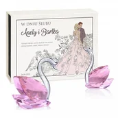 Wesele i ślub - Murrano Kryształowe Łabędzie dla Pary na Ślub KRSZ-LB-010 - miniaturka - grafika 1