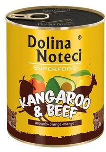 Dolina Noteci Superfood Kangur i Wołowina 800g - Mokra karma dla psów - miniaturka - grafika 3
