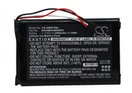 Akcesoria do nawigacji - Cameron Sino Garmin Approach G7 KH44BH48D6DE5 1000mAh 3.70Wh Li-Ion 3.7V - miniaturka - grafika 1
