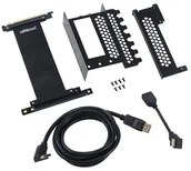 Akcesoria do komputerów stacjonarnych - CableMod CableMod Vertical PCI-e Bracket - HDMI + DisplayPo CM-VPB-HDK-R - miniaturka - grafika 1