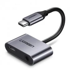 UGREEN Adapter UGREEN 50596 USB 30 typu C USB typu C 10m kolor szaro-czarny - Adaptery i przejściówki - miniaturka - grafika 2