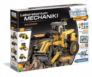 CLEMENTONI Laboratorium mechaniki Buldożer GXP-733151 - Zabawki konstrukcyjne - miniaturka - grafika 4