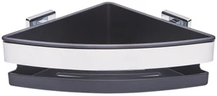 Tiger Dock Koszyk prysznicowy narożny 22x22x8 cm chrom 1323130346 - Półki łazienkowe - miniaturka - grafika 2