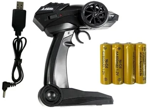 Lean Monster Truck Czerwony 4294 - Zabawki zdalnie sterowane - miniaturka - grafika 5