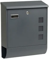 Skrzynki na listy - Richter Czech stalowa skrzynka pocztowa BK.703.ARG.AM Raty 10x0%! Do 24.11.2019 - miniaturka - grafika 1