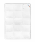 Kołdry i poduszki dla dzieci - Poduszka i kołdra puchowa dziecięca AMZ Premium Kolor kremowy Rozmiar 100x135 + 40x60 - miniaturka - grafika 1