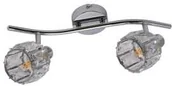 Lampy sufitowe - Krislamp Venus KR 373-2L Listwa plafon spot oprawa sufitowa 2x40W E14 chrom - miniaturka - grafika 1