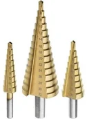 Wiertła - CONDOR Zestaw wierteł stopniowych CON-XSD-90432 - miniaturka - grafika 1
