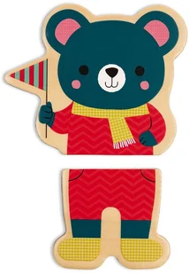 Janod 8 BABY FOREST MAGNETS - Klocki - miniaturka - grafika 5