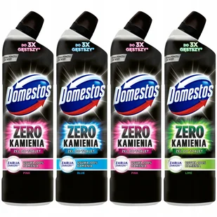 Domestos Zero Płyn do toalet pink ocean 4x750ml - Środki do kuchni i łazienki - miniaturka - grafika 6