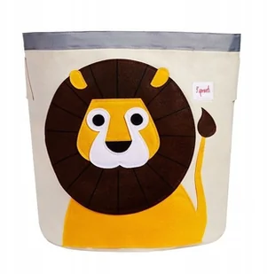3Sprouts Kosz na Zabawki Lew Yellow - Pojemniki na zabawki - miniaturka - grafika 2