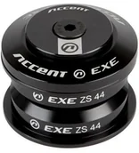 Akcesoria rowerowe - ACCENT Stery 1 1/8" ahead pół-zintegrowane HSI-EXE łoż. maszynowe ZS44/ZS44, czarne (610-13-020_ACC) - miniaturka - grafika 1