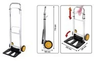 Vorel SKŁADANY WÓZEK MAGAZYNOWY 90 KG 78661 zakupy dla domu i biura 78661 - Wózki magazynowe - miniaturka - grafika 4