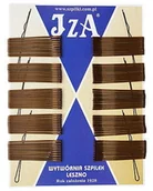 Pozostałe akcesoria fryzjerskie - Iza 115/100 wsuwki brązowe kulki 100 sztuk 50mm 115/100 - miniaturka - grafika 1