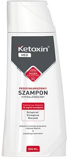 Lbiotica Ketoxin med przeciwłupieżowy szampon hypoalergiczny 200 ml - Szampony do włosów - miniaturka - grafika 2