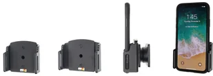 Brodit AB Uchwyt regulowany do Apple iPhone X w futerale lub obudowie o wymiarach: 70-83 mm (szer.), 2-10 mm (grubość) 711013 - Uchwyty samochodowe do telefonów - miniaturka - grafika 2