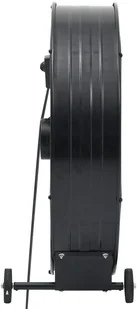 VidaXL Lumarko Przemysłowy wentylator bębnowy, 77 cm, 180 W, czarny 51454 VidaXL - Wentylatory przemysłowe - miniaturka - grafika 3