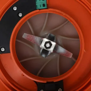 vidaXL 3-w-1 Spalinowa dmuchawa do liści, 26 cc, pomarańczowa - Dmuchawy i odkurzacze do liści - miniaturka - grafika 2