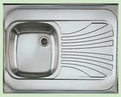 Zlewozmywaki - Alveus CLASSIC 30 SPECIAL 80x60 stal SATYNA 1009328 - miniaturka - grafika 1