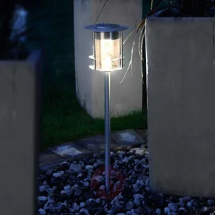Best Season Lampa solarna LED Garden Stick z grotem ziemnym - Lampy ogrodowe - miniaturka - grafika 2