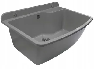 Zlewozmywak Zlew Gospodarczy Maximus 61cm komora - Zlewy i komory gospodarcze - miniaturka - grafika 2