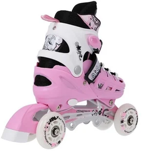 Nils EXTREME NH10905 4w1 ROŻOWE ROZM. M(35-38) ŁYŻWOROLKI Z WYM. PŁOZĄ HOKEJOWĄ EXTREME 16-25-030 - Rolki - miniaturka - grafika 31