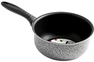 Rondle - Home Salt peper rondel z uchwytem,   powłoką zapobiegającą przywieraniu, 16 cm, aluminium, czarny/szary 8003512650079 - miniaturka - grafika 1