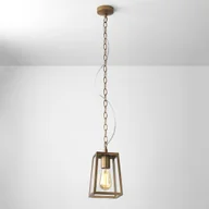 Lampy sufitowe - Astro Lighting Calvi Outdoor Pendant 215 Antique Brass 1306006 - miniaturka - grafika 1