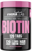 Witaminy i minerały dla sportowców - HIRO.LAB HIRO.LAB Biotin - 120tabs - miniaturka - grafika 1