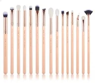 Pędzle do makijażu - Jessup Jessup T447 Zestaw 15 pędzli do makijażu Peach puff/rose gold 44600-uniw - miniaturka - grafika 1
