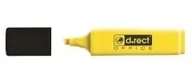 Przybory szkolne - D.RECT Zakreślacz 1128 żółty (12 sztuk) - miniaturka - grafika 1