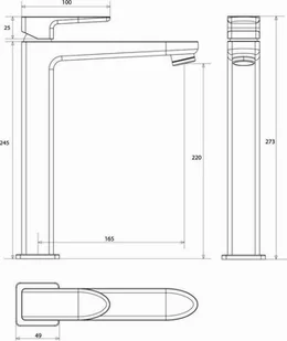 Omnires Siena SN7312 - Baterie umywalkowe - miniaturka - grafika 2