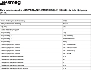 Płyta gazowa do zabudowy Smeg PX164L - Płyty gazowe do zabudowy - miniaturka - grafika 4