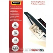 Folie do laminatora - Fellowes Folia do laminowania błyszcząca A6 111x154 mm 125 mikronów / 100szt - miniaturka - grafika 1