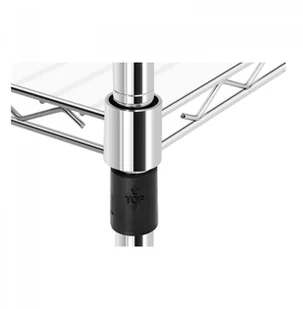 Royal Catering Regał metalowy - 4 maty - 1200 x 450 x 1800 mm 10011852 RCMR-1800P42 10011852 RCMR-1800P42 - Meble gastronomiczne - miniaturka - grafika 5