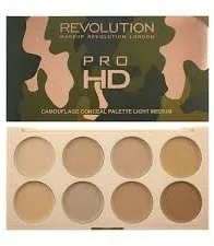 Revolution Ultra Pro HD Camouflage Light MAKE UP - Bronzery i konturowanie twarzy - miniaturka - grafika 4