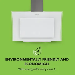 Klarstein Sabia 90 Biały (CGCH2-Sabia-90-WH) - Okapy kuchenne - miniaturka - grafika 4