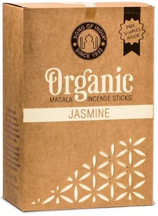 Song of India Kadzidełka SOI Organic Jasmine (jaśmin) - 15g soi08 - Kadzidła i dodatki Song of India Kadzidełka SOI Organic Jasmine (jaśmin) - 15g soi08 - Kadzidła i dodatki - miniaturka - grafika 3