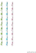 Słomki do napojów - PapStar Słomki z papieru pure, śr. 6 mm , 20 cm, paleta barw Dots 25 szt 85227 - miniaturka - grafika 1
